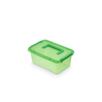 Pojemnik z rączką ColorBox 4,5 l zielony Orplast
