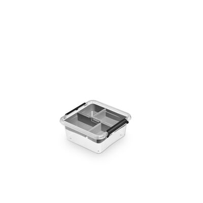 Pojemnik InsertBox 0,85 l + insert 15 x 15 cm Orplast