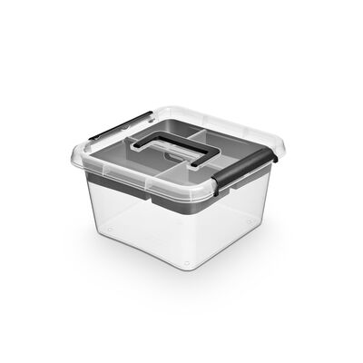 Pojemnik z rączką InsertBox 9 l + insert 30 x 30 cm Orplast