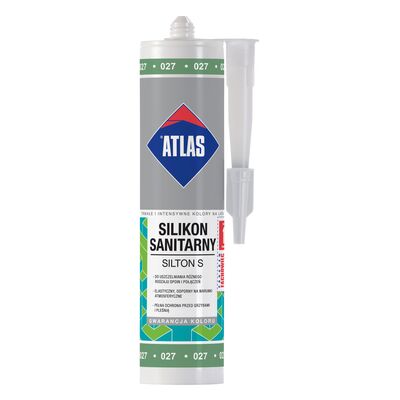 Silikon sanitarny SILTON S 027 zielony 280 ml Atlas