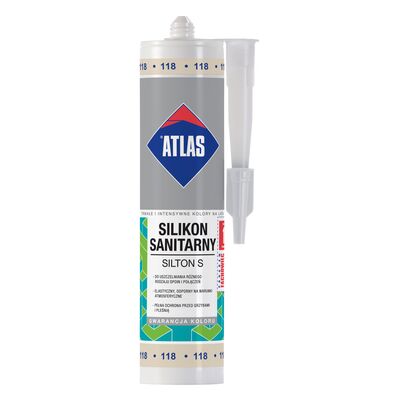 Silikon sanitarny SILTON S 118 jaśminowy 280 ml Atlas