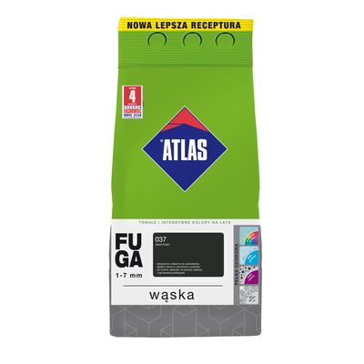 Fuga wąska 037 grafitowy 5 kg Atlas