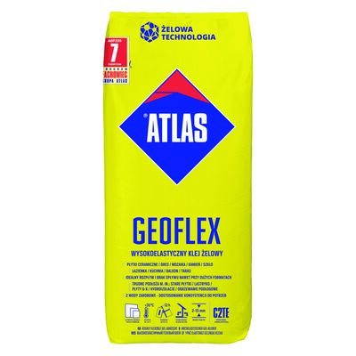 Klej żelowy wysokoelastyczny GEOFLEX C2TE 22,5 kg Atlas