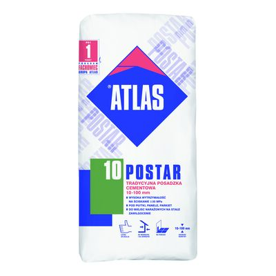 Tradycyjna posadzka cementowa POSTAR 10 25 kg Atlas