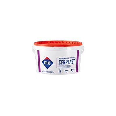 Podkładowa masa tynkarska CERPLAST biały 5 kg Atlas