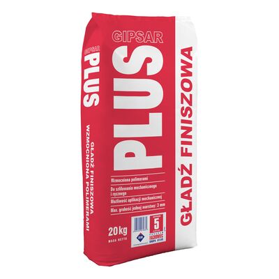 Gładź finiszowa GIPSAR PLUS 20 kg Atlas