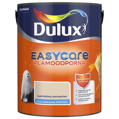 Farba lateksowa EasyCare Plamoodporna Wystrzałowy Szampański 5 l Dulux