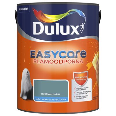 Farba lateksowa EasyCare Plamoodporna Szykowny Turkus 5 l Dulux