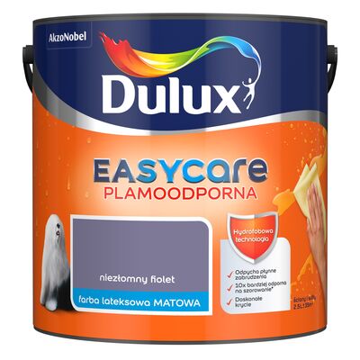 Farba lateksowa EasyCare Plamoodporna Niezłomny Fiolet 2,5 l Dulux