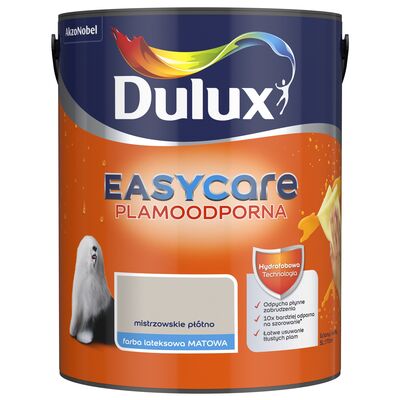 Farba lateksowa EasyCare Plamoodporna Mistrzowskie Płótno 5 l Dulux