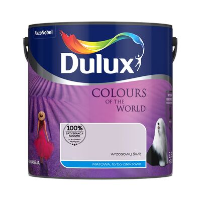 Farba lateksowa Kolory Świata wrzosowy świt 2,5 l Dulux