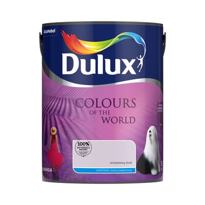 Farba lateksowa Kolory Świata wrzosowy świt 5 l Dulux