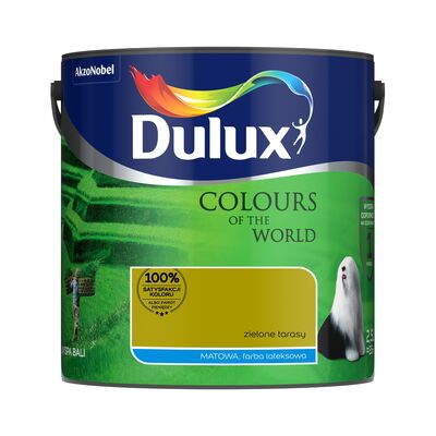 Farba lateksowa Kolory Świata zielone tarasy 2,5 l Dulux