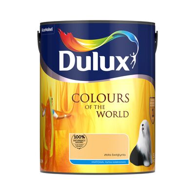 Farba lateksowa Kolory Świata złota świątynia 5 l Dulux