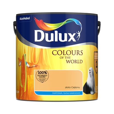 Farba lateksowa Dulux Kolory Świata Złoto Cejlonu 2,5 l