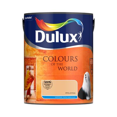 Farba lateksowa Kolory Świata złoty posąg 5 l Dulux