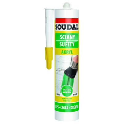 Akryl biały 300 ml Soudal