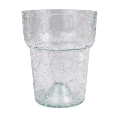 Osłonka szklana kula 18 cm przezroczysta