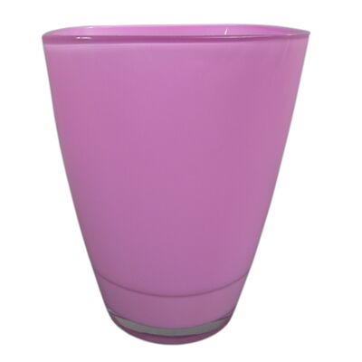 Osłonka szklana AMARANTA jasny róż