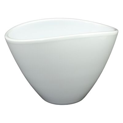 Osłonka owal 405 26 cm biała