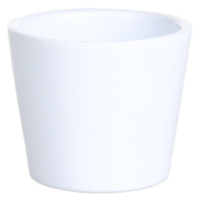 Osłonka ceramiczna prymula 440 12 cm biała Cermax