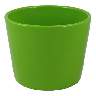 Osłonka ceramiczna prymula 440 12 cm zielona Cermax