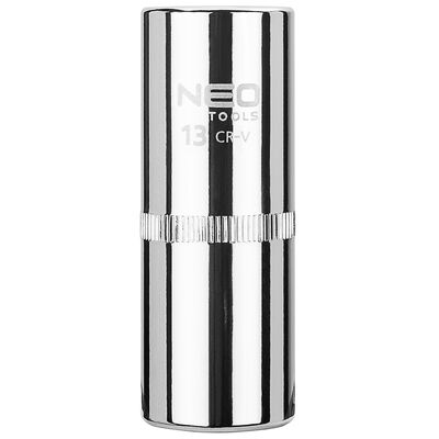 Nasadka sześciokątna długa 1/4", 13 mm, superlock NEO