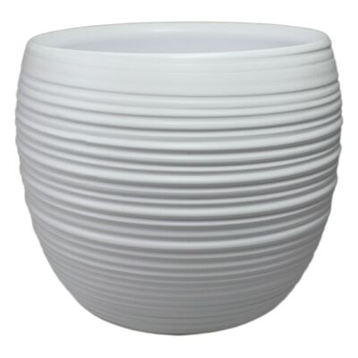 Osłonka 662 13 cm biały mat