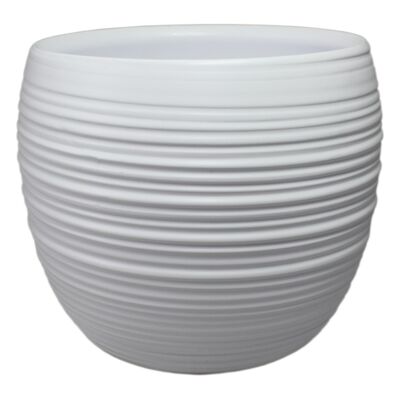 Osłonka 662 15 cm biała mat