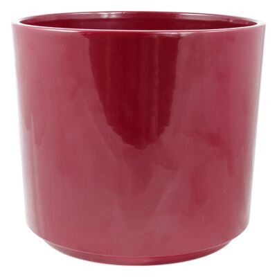 Osłonka ceramiczna cylinder 994 14 cm bordo Cermax