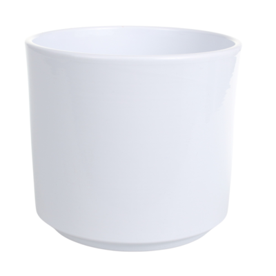 Osłonka ceramiczna cylinder 994 16 cm biała Cermax
