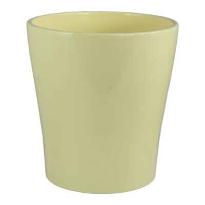 Osłonka do storczyka ST 9056 13 cm pastel żółta