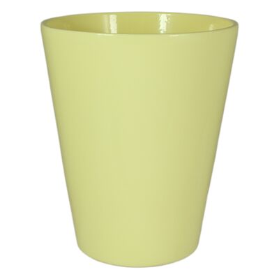 Osłonka do storczyka CALYPSO 13 cm pastel żółta