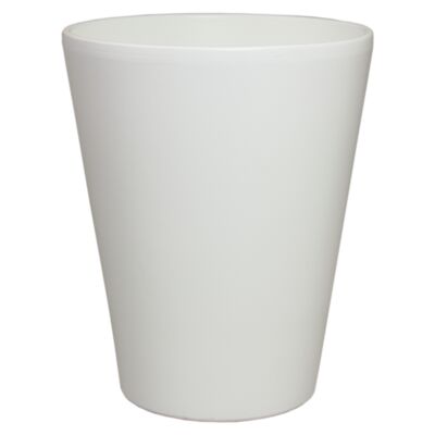 Osłonka do storczyka CALYPSO 13 cm biały mat