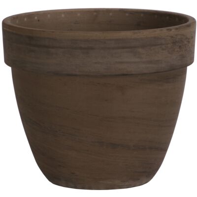 Donica terakota LEVANTE basalt 30 cm