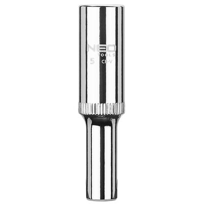 Nasadka sześciokątna długa 1/4", 5 mm, superlock NEO