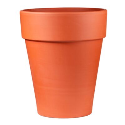 Donica terakota prosta XL 26 cm