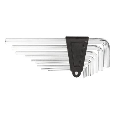 Klucz sześciokątny 1,5 - 10 mm (długi), zestaw 9 sztuk Top Tools
