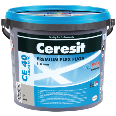 Fuga elastyczna CE 40 Color Perfect szary 5 kg Ceresit