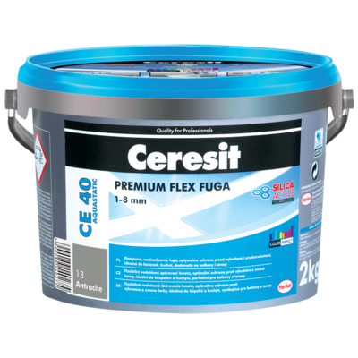 Fuga elastyczna CE 40 Color Perfect antracite 2 kg Ceresit