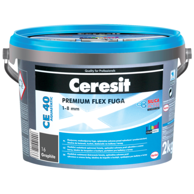 Fuga elastyczna CE 40 Color Perfect graphite 2 kg Ceresit