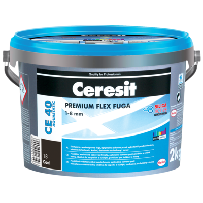 Fuga elastyczna CE 40 Color Perfect coal 2 kg Ceresit