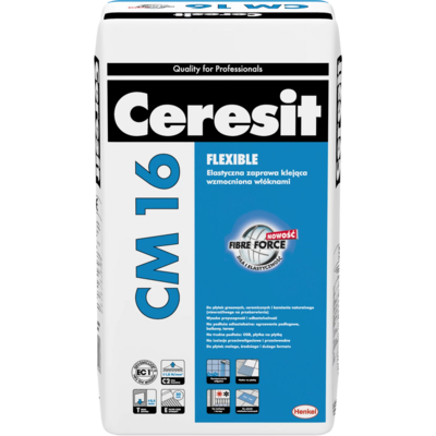 Elastyczna zaprawa klejąca CM16 Flexible 25 kg Ceresit
