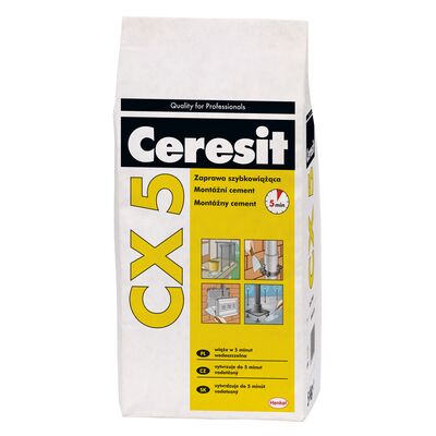 Zaprawa szybkowiążąca CX5 worek 5 kg Ceresit