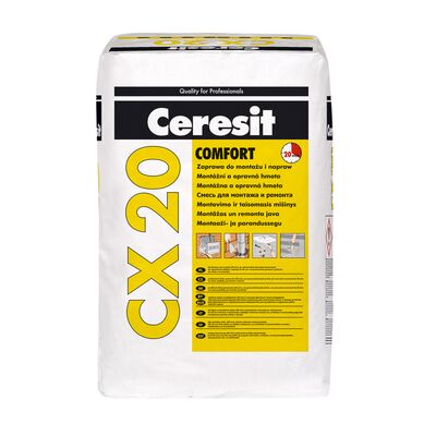 Zaprawa do montażu i napraw CX20 Comfort 20 kg Ceresit