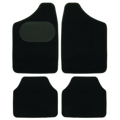 Dywanik uniwersalny 9901-2 tekstylny czarny POLGUM