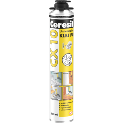 Uniwersalny klej poliuretanowy CX 10 850 ml Ceresit