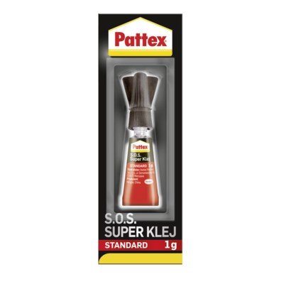 Klej błyskawiczny S.O.S. Super Klej Standard 1 g Pattex