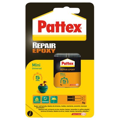 Klej Repair Epoxy Mini Universal 5 min 6g/6 ml Pattex