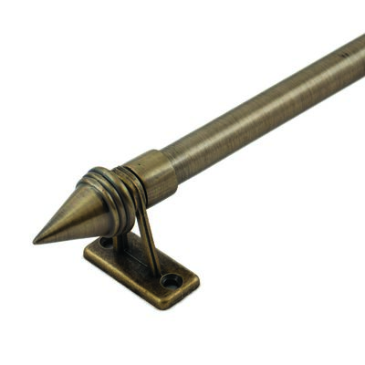 Karnisz MINI ZEUS Ø10, 80 cm stożek złoto